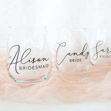 Load image into Gallery viewer, Stemless Wine Glass