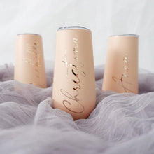 Load image into Gallery viewer, Champagne Flute Tumbler