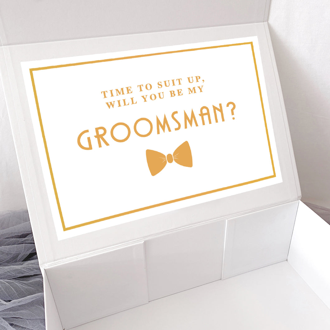 The Classic Groomsman Box