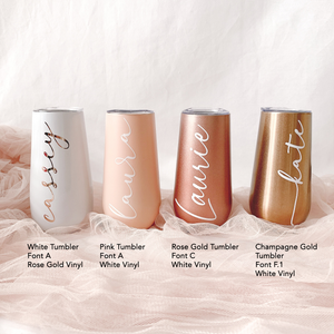 Champagne Flute Tumbler