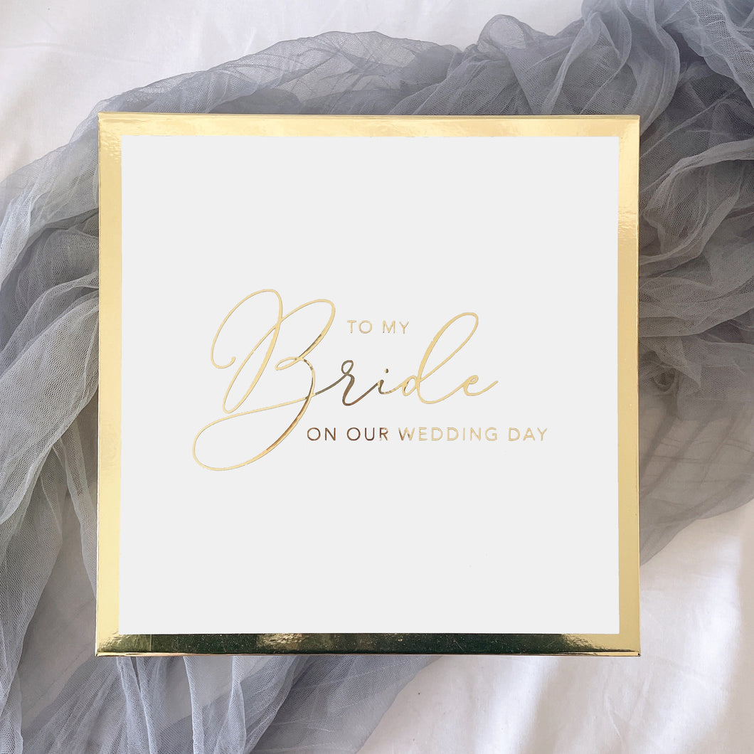 To My Bride Box