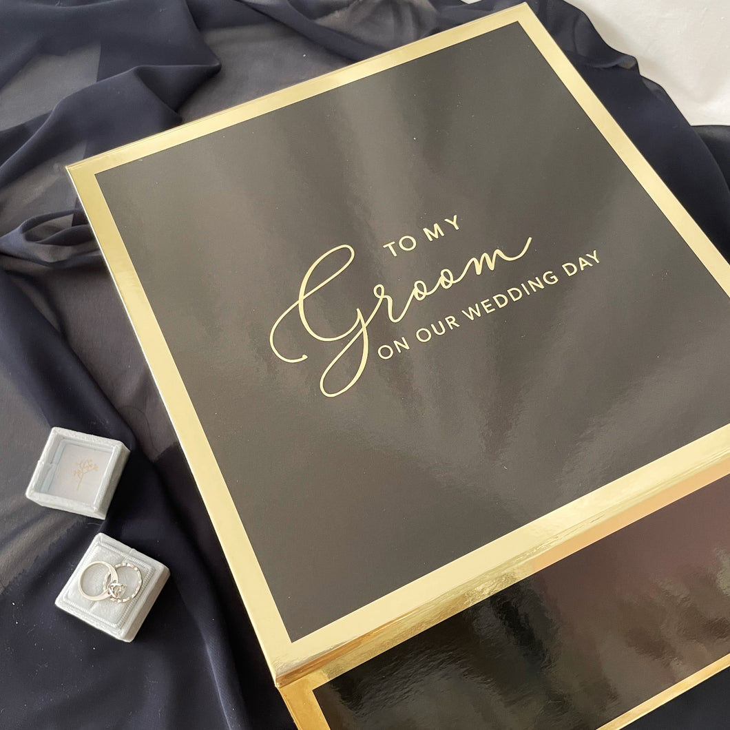 To My Groom Box
