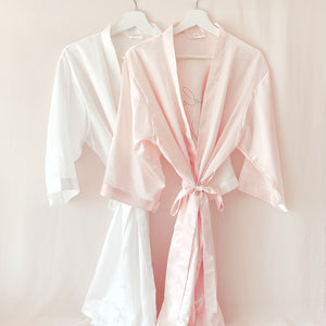 Custom Satin Robe