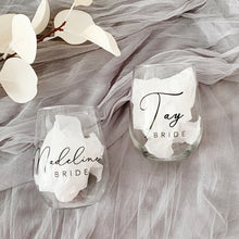 Load image into Gallery viewer, Stemless Wine Glass
