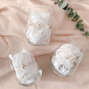 Stemless Wine Glass