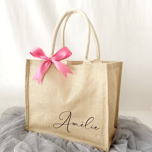 Custom Burlap Bag