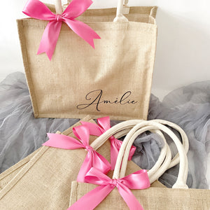 Custom Burlap Bag