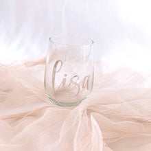 Load image into Gallery viewer, Stemless Wine Glass
